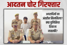 बार-बार जेल, फिर भी बेखौफ! बस्ती में आदतन चोर गिरफ्तार, क्या पुलिसिया शिकंजा नाकाफी? 27 1786707871141