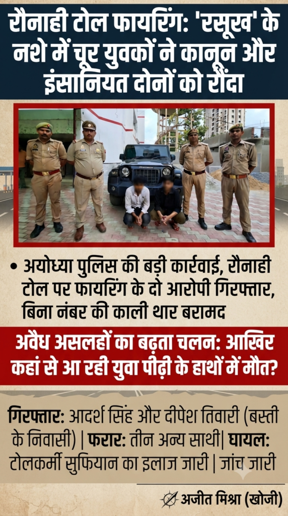 बस्ती: नवयुवकों के हाथों में खनकते अवैध असलहे: आखिर कौन दे रहा है युवा पीढ़ी को मौत का सामान? 1 1787931458089