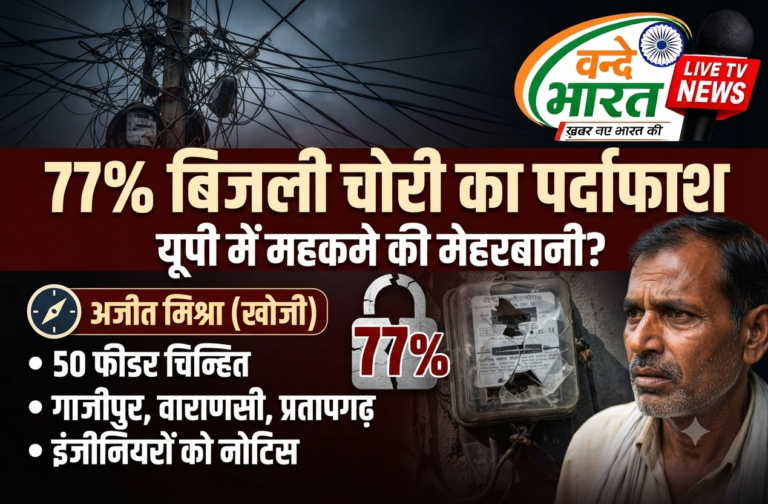 यूपी में बिजली चोरी का काला सच: कुछ इलाकों में 77% तक पहुंचा आंकड़ा, महकमे के दावों की खुली पोल