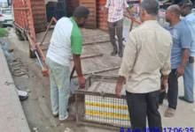 वाराणसी: सावन में मीट बिक्री पर नगर निगम सख्त, अवलेशपुर में जेसीबी से ध्वस्त की गईं 12 दुकानें वाराणसी: सावन में मांस-मछली की बिक्री पर एक्शन, अवलेशपुर में नगर निगम ने 12 दुकानें कीं ध्वस्त 26 1d2eac915e4ce4edfb705e97f349d4f54ea5a7877bed37ca5165b695871647cd.0