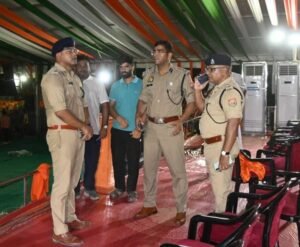 सिद्धार्थनगर सीएम योगी के दौरे से पहले सुरक्षा व्यवस्था का जायजा 2 FB IMG 1786259006781