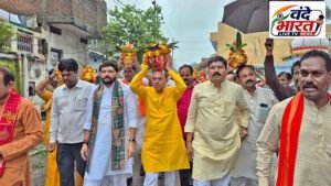 बारिश भी नहीं रोक सकी समरसता की आस्था, कलश यात्रा में उमड़ा जनसैलाब 2 FB IMG 5197328417539583330