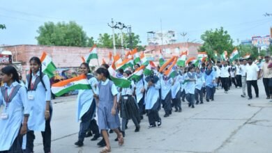 जिला मुख्यालय पर आयोजित हुई तिरंगा प्रभात फेरी, 1 IMG 20260809 WA0028