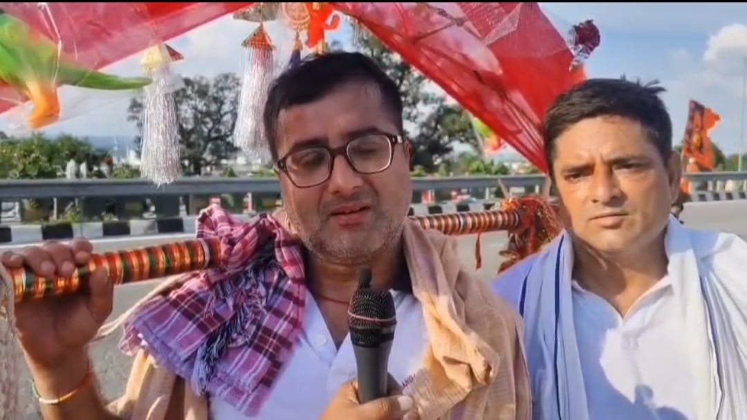 डाक कांवड़ यात्रा में उमड़ा आस्था का सैलाब, व्यवस्थाओं से श्रद्धालु खुश। 1 IMG 20260809 WA0056
