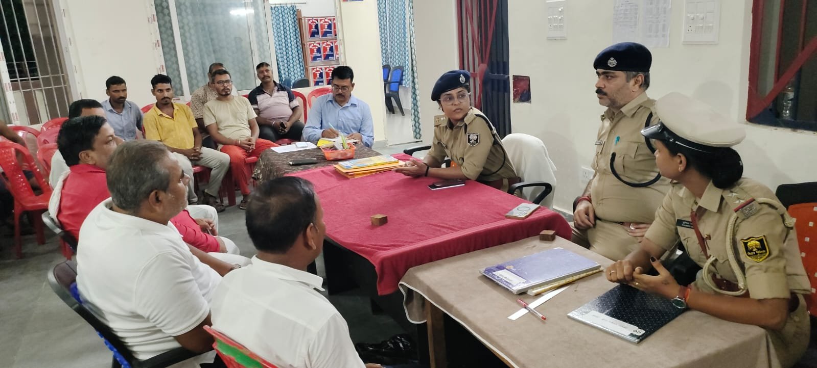 आज पुलिस अधीक्षक ग्रामीण गया द्वारा पुरा थाना, का निरीक्षण किया गया l 1 IMG 20260812 WA02314