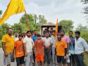 अर्जुनपुरा-लाड़ीपुरा से 30वीं भर्तृहरि बाबा पदयात्रा रवाना,जय भर्तृहरि के जयकारों से गूंजा क्षेत्र, श्रद्धालुओं में दिखा उत्साह