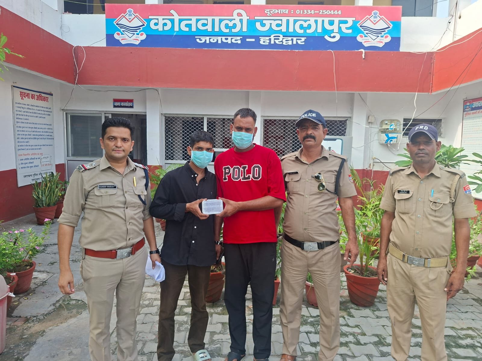 ऑपरेशन प्रहार: चेन झपटमारी के दो आरोपी गिरफ्तार। 1 IMG 20260823 WA0002