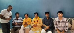 हरिद्वार से पधारे संत गुरु कुंजलाल गोस्वामी महाराज का रावतभाटा में स्वागत 3 IMG 20260827 WA0034