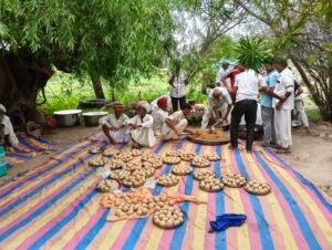 चोटीला रावला भादरवा वेरा पर निम्बेश्वर महादेव मंदिर पर जागरण व महा प्रसादी का आयोजन किया गया । 12 IMG20260810142214