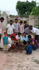 खारड़ा राम कुटिया आश्रम में हरियाला राजस्थान के तहत 15 अगस्त को पोधा रोपण किया। 7 IMG20260815143711 01