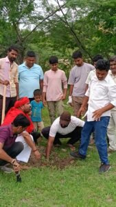 खारड़ा राम कुटिया आश्रम में हरियाला राजस्थान के तहत 15 अगस्त को पोधा रोपण किया। 5 IMG20260815143955 01