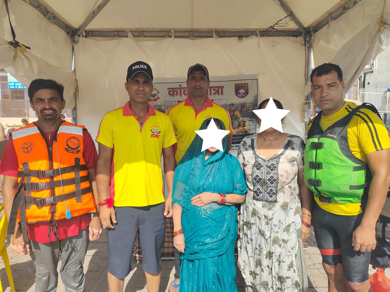 रेस्क्यू सफल, पैर फिसलने की वजह से डूब रही दो महिलाओं को बचाया। 1 IMG 20260808 101650 scaled