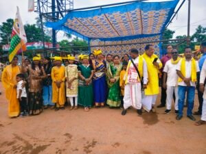 9 अगस्त विश्व आदिवासी दिवस के अवसर पर अपनी वेशभूषा पर 3 IMG 20260809 110406
