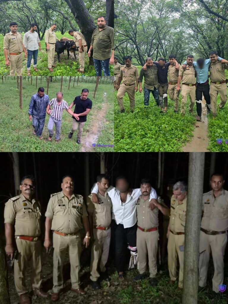 बड़ी खबर | सहारनपुर में गोकशी के प्रयास पर पुलिस का बड़ा एक्शन, दो अलग-अलग मुठभेड़ों में 4 कथित गौकश गिरफ्तार