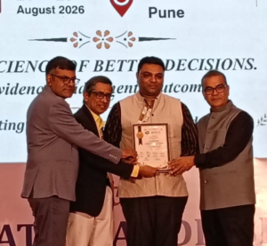 नारनौल के प्रसिद्ध डॉ. सुरेंद्र मित्तल को क्लिनिकल एक्सीलेंस अवॉर्ड से नवाजा* 2 Screenshot 20260824 215503 WhatsApp