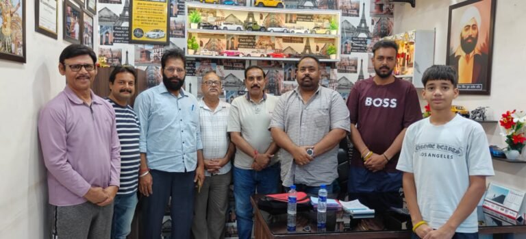 शिव राम कला मंच द्वारा रामलीला बाबत बैठक