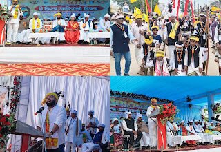 धमतरी /विश्व आदिवासी दिवस पर नगरी में दिखी आदिवासी एकता और शक्ति, हजारों की संख्या में उमड़ा जनसैलाब 12 image1786282438