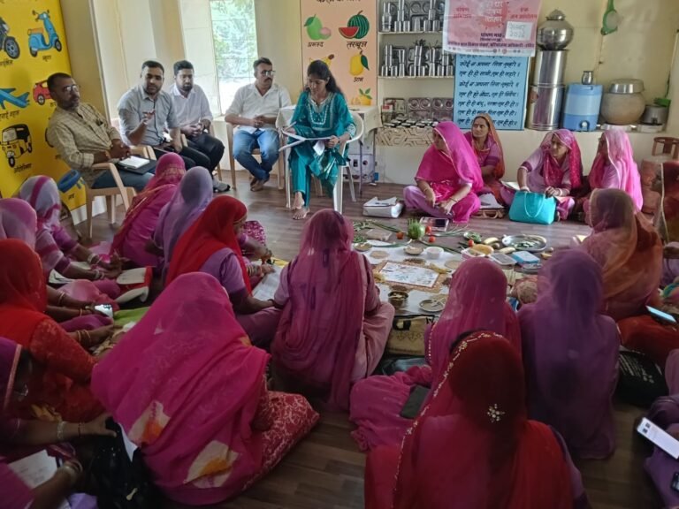 रोहट ब्लाक स्तरीय पोषण मेला का आंगनवाड़ी केंद्र तीन पर हुआ आयोजन