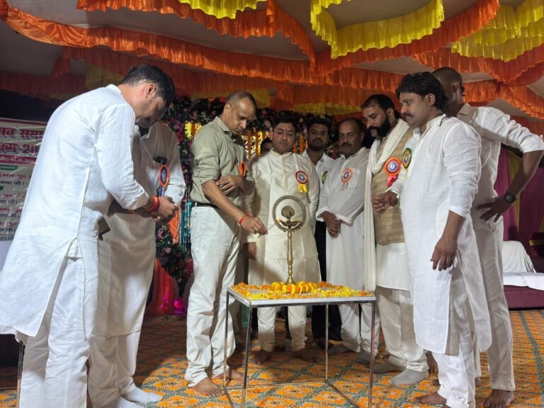 आज पुलिस केंद्र गया में श्री कृष्ण जन्मोत्सव समारोह एवं जागरण कार्यक्रम 2026 का आयोजन किया गया l