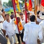 आज भांवती गांव से पपलाज माता कि यात्रा गाजे बाजे के साथ रवाना हुई बाद