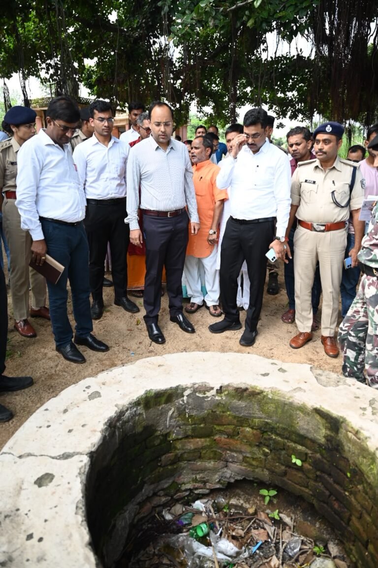 पितृपक्ष मेला 2026-जिलाधिकारी द्वारा बोधगया स्थित धर्मारण्य, सरस्वती एवं मातंगवापी वेदियों का सघन निरीक्षण, तीर्थयात्रियों की सुविधा व सुरक्षा को लेकर दिए कड़े निर्देश l