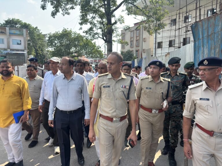 आगामी पितृपक्ष मेला -2026के मद्देनजर जिलाधिकारी, गया, वरीय पुलिस अधीक्षक गया, नगर पुलिस अधीक्षक w, अपर पुलिस अधीक्षक गया एवं अपर जिलाधिकारी, द्वारा गया जंक्शन का संयुक्त निरीक्षण l