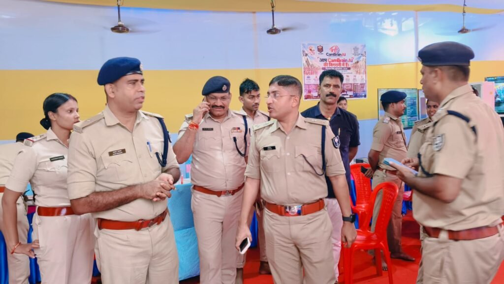 आज नगर पुलिस अधीक्षक गया द्वारा पितृपक्ष मेला 2026के मद्देनजर अस्थाई थाना एवं विभिन्न महत्वपूर्ण स्थलों का निरीक्षण किया गया l - गया, बिहार