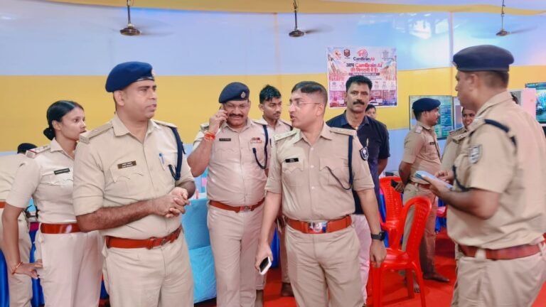 आज नगर पुलिस अधीक्षक गया द्वारा पितृपक्ष मेला 2026के मद्देनजर अस्थाई थाना एवं विभिन्न महत्वपूर्ण स्थलों का निरीक्षण किया गया l