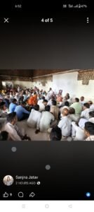 सांसद संजना जाटव चाची सासू कि तीए की बैठक संपन्न, शोक व्यक्त करने उमड़े क्षेत्र वासी