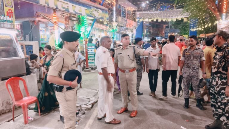नगर पुलिस अधीक्षक गया द्वारा पितृपक्ष मेला महासंगम 2026के मद्देनजर विभिन्न स्थलों का निरीक्षण किया गया l