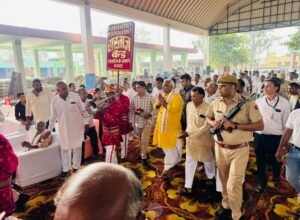 गृह राज्य मंत्री जवाहर सिंह ने ब्रज नगर में किया 70वी राज्य स्तरीय कुश्ती प्रतियोगिता का शुभारंभ