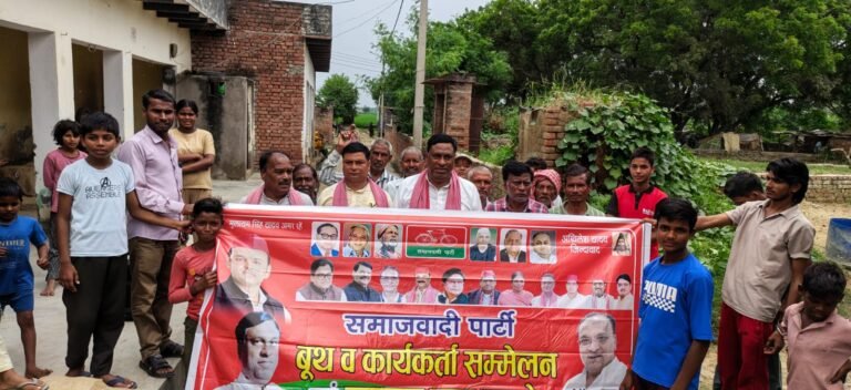 सहजपुरा में रामनारायण काके की नुक्कड़ सभा, 2027 में सपा सरकार बनाने का किया दावा.
