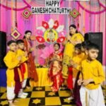 टैगोर इंटरनेशनल स्कूल में हर्षोल्लास के साथ मनाया गया गणेश चतुर्थी का पर्व