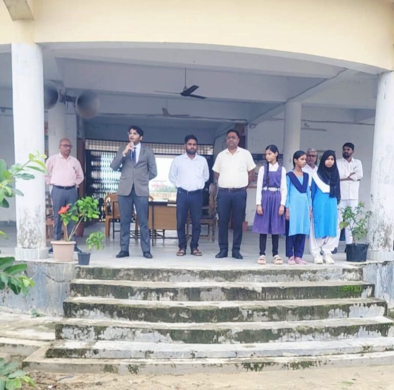 राजकीय इंटर कॉलेज नौगढ़ में पॉक्सो अधिनियम को लेकर जागरूकता ,बच्चों को बताए अधिकार