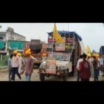 गोरमी में जन्माष्टमी पर्व पर भगवान श्री कृष्ण का निकाला गया चल समारोह