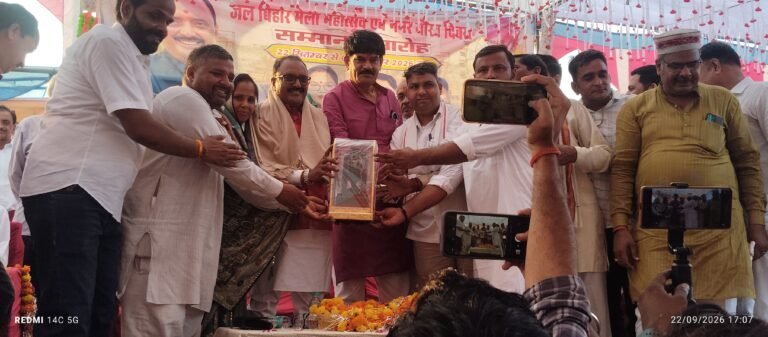 गोरमी के पारंपरिक जल विहार मेला का कैबिनेट मंत्री ने किया शुभारंभ