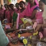 नारायणपुर ब्लॉक में आंगनबाड़ी कार्यकर्ताओं के द्वारा 9वां पोषण माह के अंतर्गत सेवा संकल्प अभियान आंगन मिलन कार्यक्रम का आयोजन