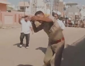 Vande Bharat live Tv news श्रीगंगानगर में कांग्रेस समर्थकों ने पुलिसकर्मी से मारपीट शुभांक शर्मा धौलपुर राजस्थान