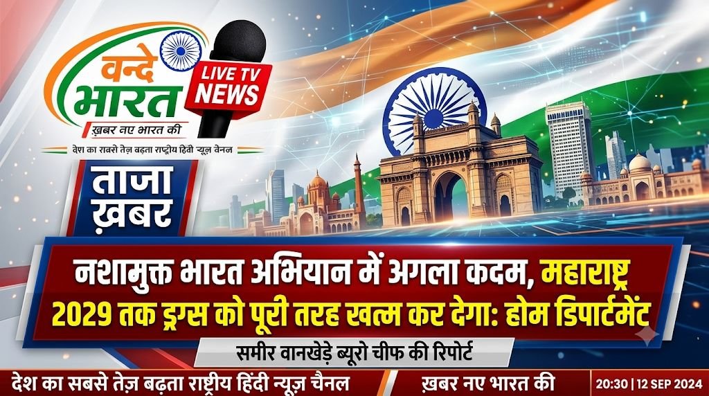 नशामुक्त भारत अभियान में अगला कदम, महाराष्ट्र 2029 तक ड्रग्स को पूरी तरह खत्म कर देगा: होम डिपार्टमेंट - चंद्रपूर, महाराष्ट्र