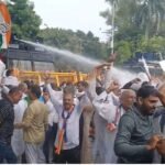 चंडीगढ़ में CEC ज्ञानेश कुमार के खिलाफ कांग्रेस का हल्लाबोल, पुलिस ने प्रदर्शनकारियों पर छोड़ा वाटर कैनन, माहौल तनावपूर्ण