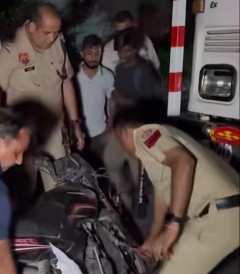 करनाल मे नेशनल हाईवे पर देर रात हुआ बड़ा हादसा