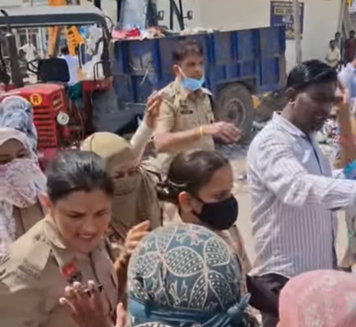 करनाल मे सफाई कर्मी और पुलिस आज फिर हुए आमने सामने।