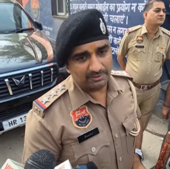 करनाल के ट्रैफिक पुलिस हुई सख्त।