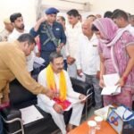 विधानसभा के अध्यक्ष ने सुनी लोगो की समस्याएं।