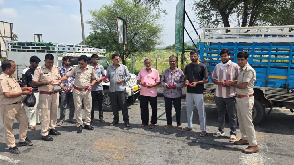 परिवहन विभाग डीडवाना द्वारा ड्राइवर गरिमा दिवस मनाया गया - डीडवाना-कुचामन, राजस्थान