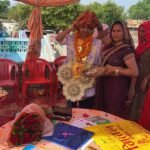 निजामपुर की बेटी आरती का गांव में हुआ भव्य हुआ स्वागत,ग्रामीणों ने फूलमालाओ से किया स्वागत।