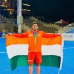 चिराग जौरासी में जूनियर एशिया कप हॉकी टूर्नामेंट में शानदार प्रदर्शन कर देश व क्षेत्र किया नाम रोशन।