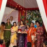तावडू में पांच दिवसीय गणेश उत्सव का शुभारंभ कलश यात्रा के साथ हुई गणपति की स्थापना