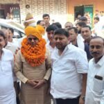 यूपी सरकार के स्वतंत्र प्रभार मंत्री धर्मवीर प्रजापति पहुंचे तावडू।