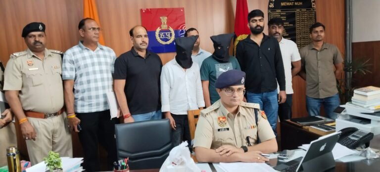 तावडू सीआईए का बड़ा प्रहार:2.125 किलो हीरोइन सहित दो तस्कर गिरफ्तार